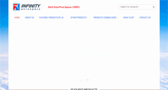 Desktop Screenshot of infinityaerospace.com